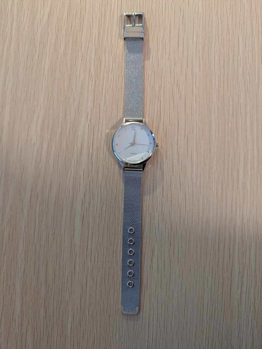 Singapore Movement Silver Watch
